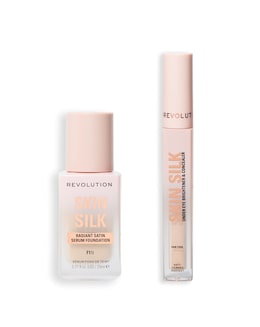 Revolution Skin Silk Radiant Skin Foundation 1 &amp; Concealer Fair Cool Duo