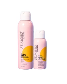 St Moriz Face &amp; Body SPF 50 Spray Duo