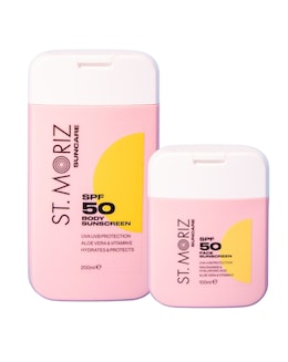 St Moriz SPF 50 Face &amp; Body Lotion Duo
