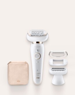 Braun Silk-epil 9 Flex 9-002 Epilator with Flexible Head White/Gold