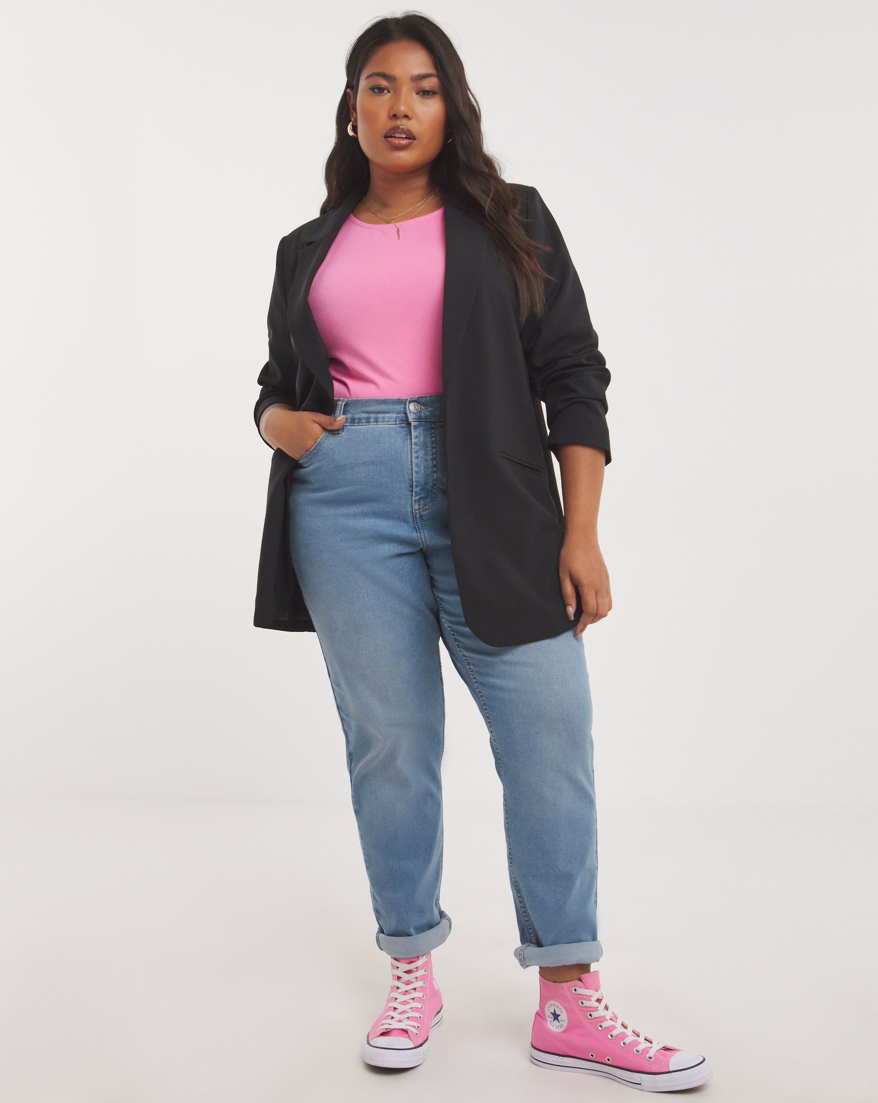 Women s Plus Size Blazers in UK Sizes 10 32 Simply Be