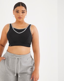 Glamorise Plus Size No-Bounce Camisole Sports Bra 1066