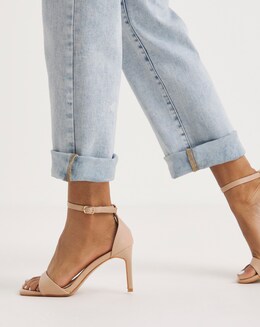 Savona Barely There Heeled Sandals Wide Fit