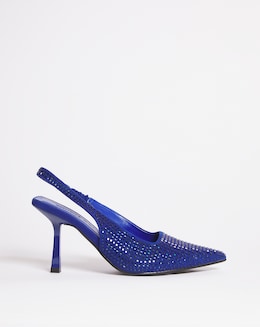 Lille Embellished Heeled Shoes Wide Fit