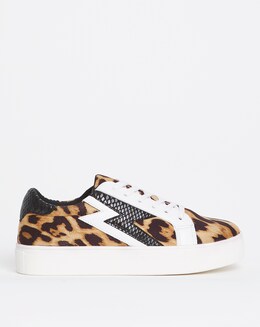 Eilish Lace Up Trainer Wide Fit