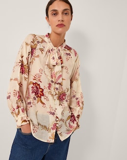 Monsoon Yasmina Floral Print Blouse