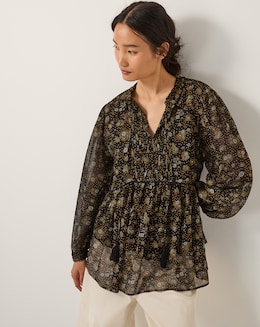 Monsoon Clara Dotwork Print Blouse