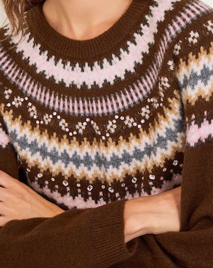 Monsoon Fran Fair Isle Jumper - Image 4