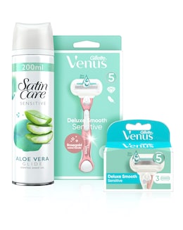 Venus Deluxe Smooth Sensitive Collection Worth Over 28 GBP