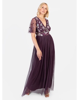 Maya Deluxe Embellished Dress