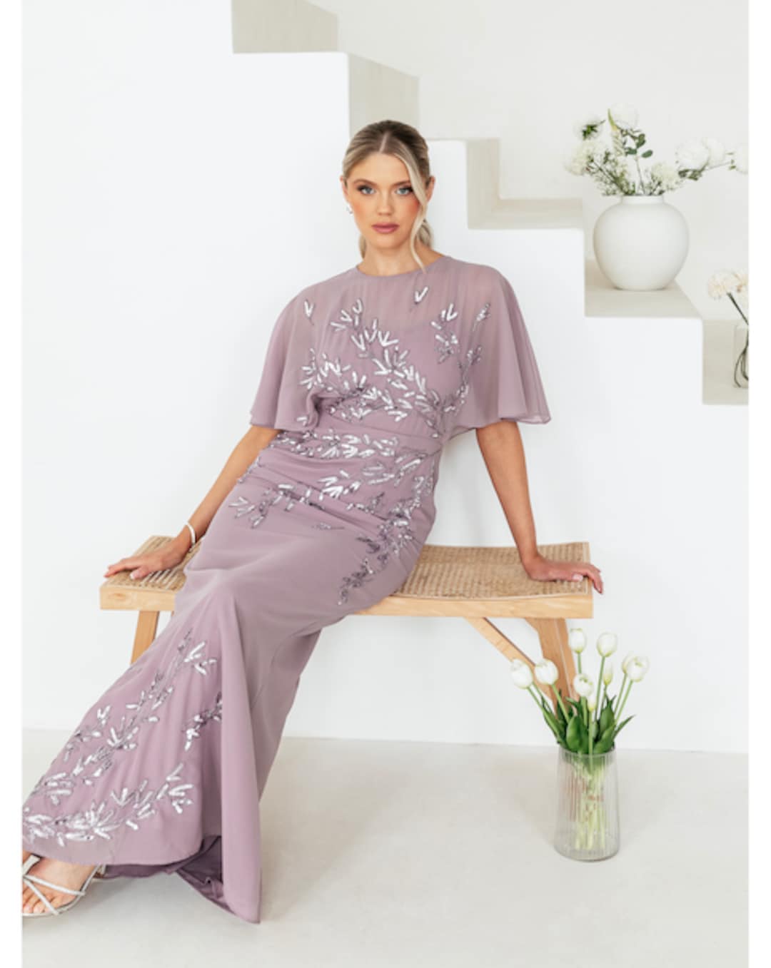 maya curve sequin maxi dress Maya Curve Embellished Maxi Dress