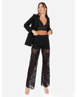 Maya Deluxe Lace Trouser
