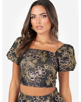 Maya Deluxe Floral Top