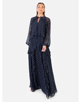 Anaya Metallic thread Dress