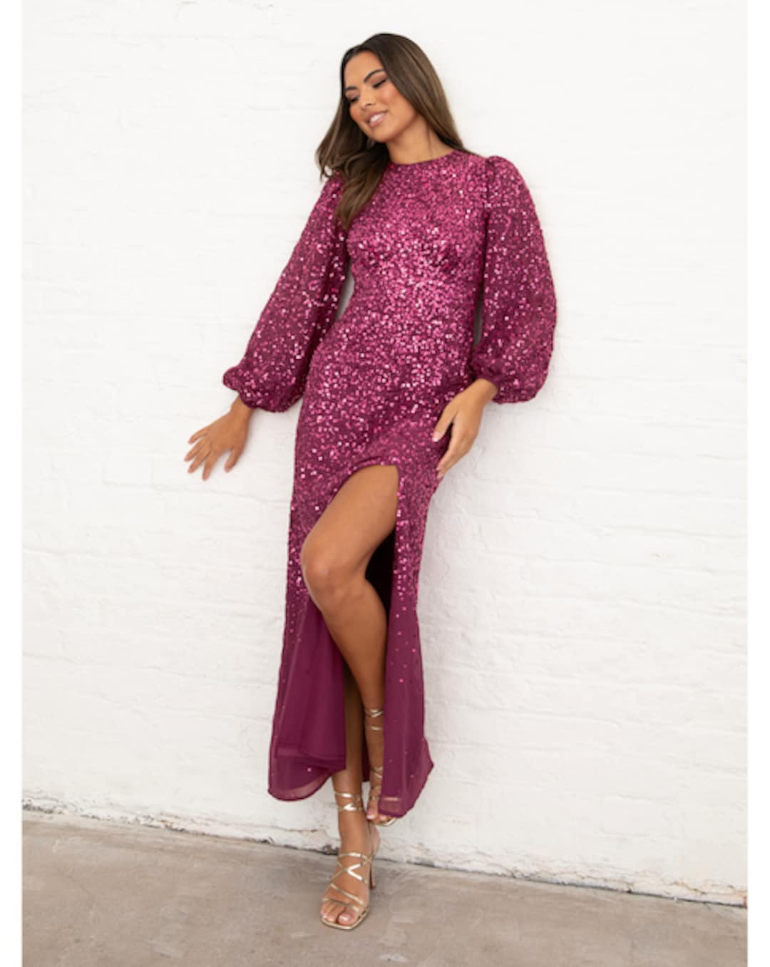 maya curve sequin maxi dress Maya Curve Floral Wrap Sequin Maxi Dress