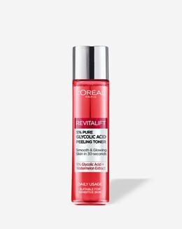 L'Oreal Paris 5% Glycolic Acid Peeling Toner For Smooth &amp; Glowing Skin 180ml