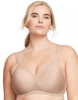 Glamorise Plus Size MagicLift Seamless T-Shirt Bra 1080