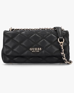 Guess Tamsin Quilted Black Cross-Body Bag