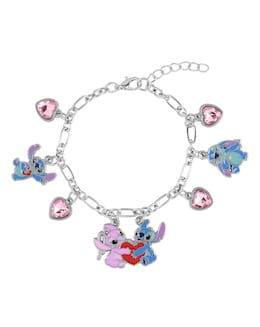 Stitch &amp; Angel Charm Bracelet