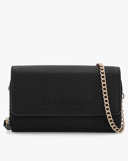 Valentino Bags Rised Black Wallet On A Chain