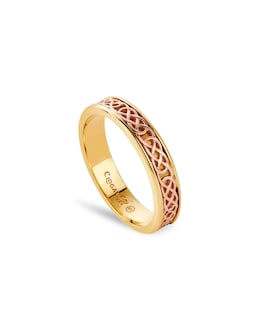 Royal Clogau 9ct Solid Gold Annwyl Slim Channel Ring