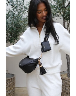 Luella Grey Lauren Black Sling Bag