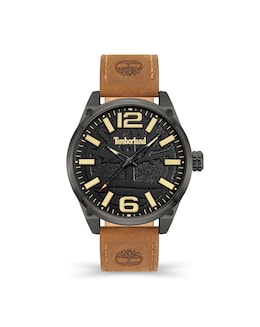 Timberland Brown Leather Watch