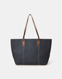 Accessorize Colourblock Zip Top Tote