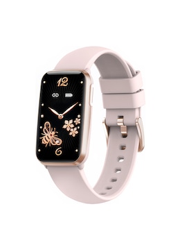 Sekonda Track Smart Watch - Rose Gold Plastic Case &amp; Pink Silicone Strap