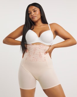 MAGISCULPT Ella Blush Lace Firm Control Anti Chafing Thighshaper