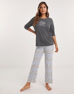 Pretty Secrets Value Christmas Pyjama Set