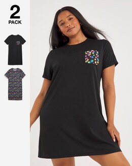 Pretty Secrets Value 2 Pack Nighties