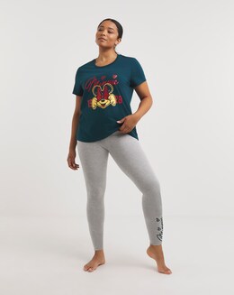 Minnie Mouse Varsity Legging Set