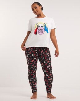 Harley Quinn Pyjama Legging Set