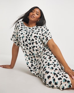 Supersoft Bamboo Viscose Printed Nightie