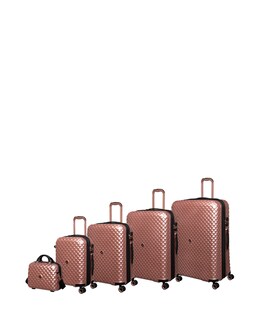 IT Luggage Glitzy Hardshell 5 Piece Suitcase Set