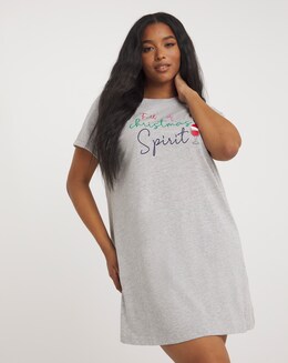 Pretty Secrets Value Christmas Spirit Nightie