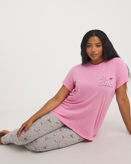 Pretty Secrets Cocktail Print Value Legging Set