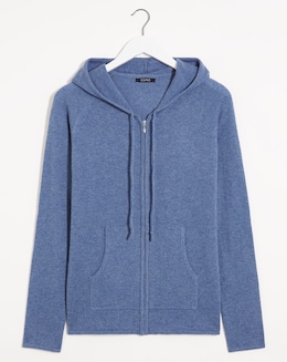Figleaves Bliss Cashmere Zip Hoody
