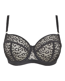 Figleaves Pimlico Leopard Underwired Balcony Bra