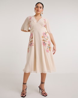 Hope &amp; Ivy Lovisa Pastel Midi Dress