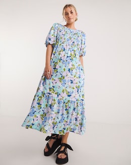 Nobody's Child Kelsie Floral Midi Dress
