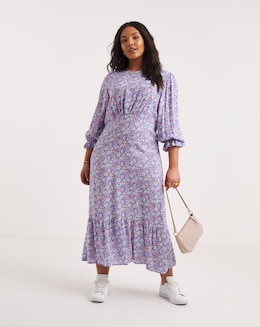 Nobody's Child Selena Floral Midi Dress