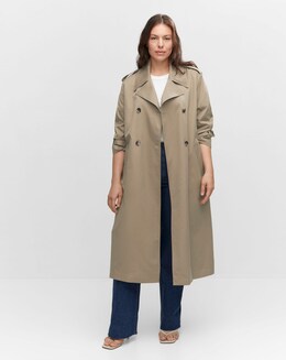Mango Angela Mid Length Trench Coat