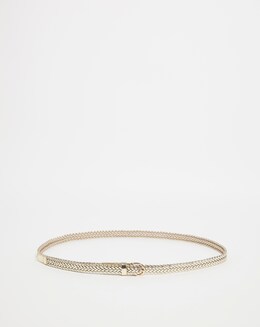 Metallic Woven Belt