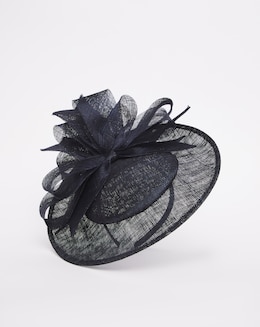 Navy Fascinator