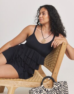 MAGISCULPT Ruffle Swimdress - Image