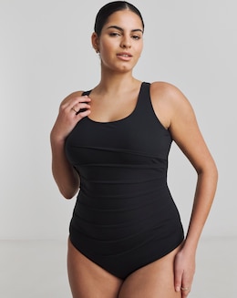Sports Piping Swimsuit