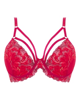 Figleaves Curve Allure Underwire Padded Plunge Bra