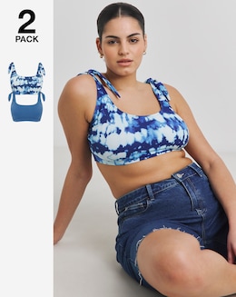 Value 2 Pack Bikini Tops
